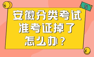 分类考试准考证